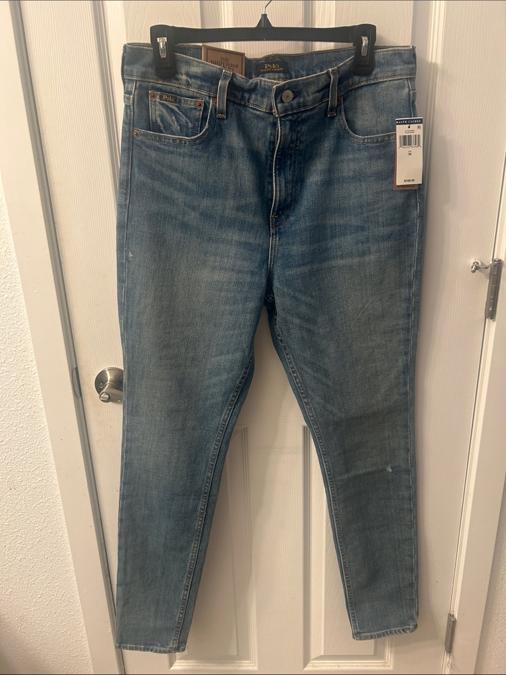 Polo by Ralph Lauren Women’s Medium Blue High Rise Skinny Jeans 30R